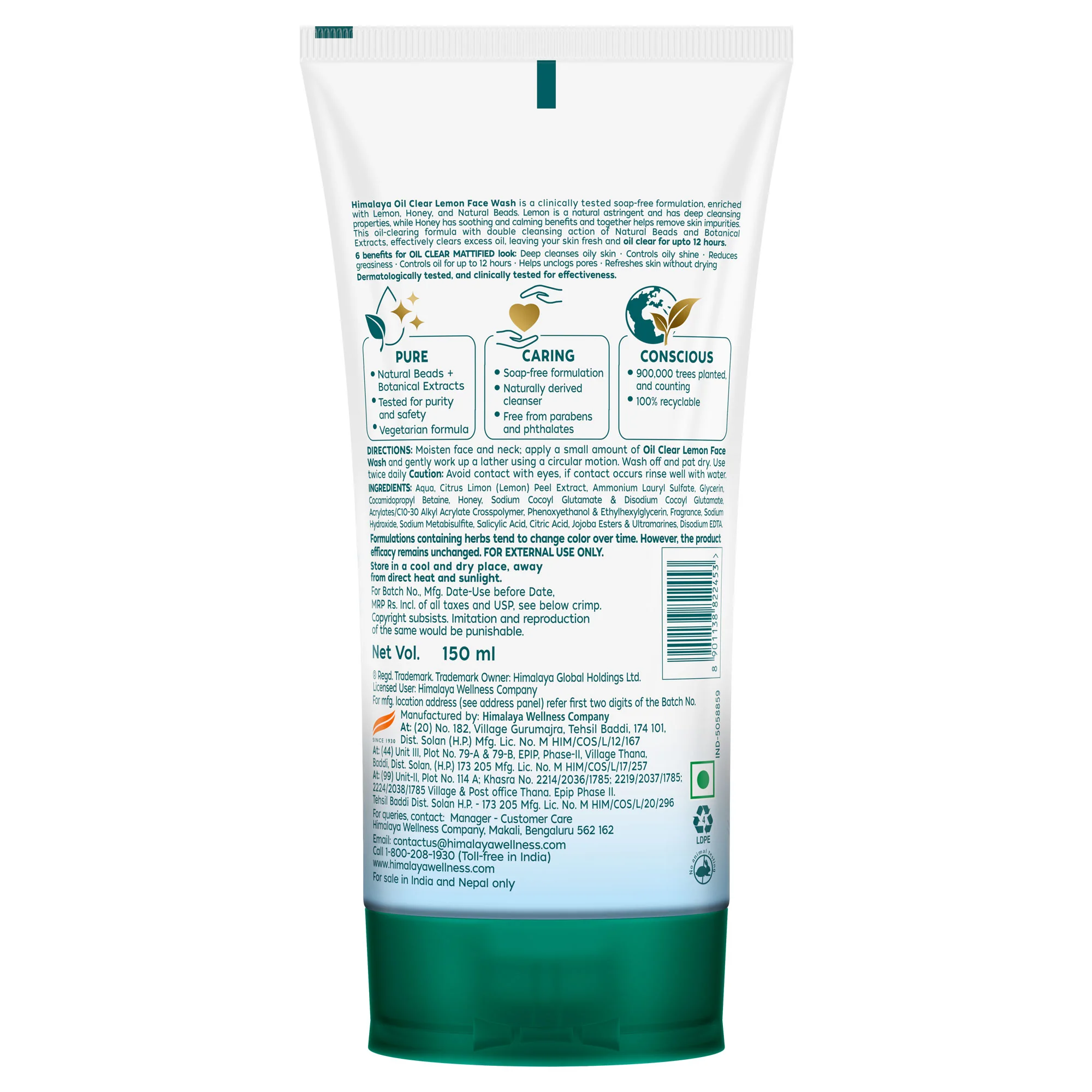 Oil Clear Lemon Face Wash - Image 12