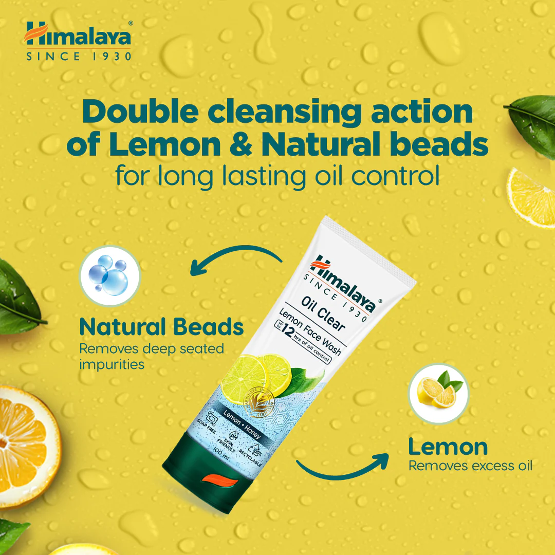 Oil Clear Lemon Face Wash - Image 3