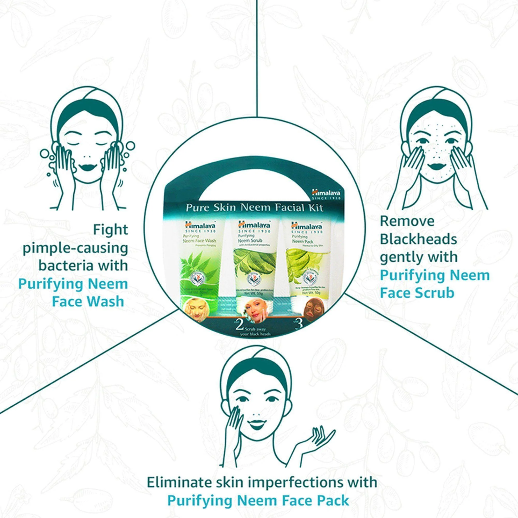 Pure Skin Neem Facial Kit - Image 4