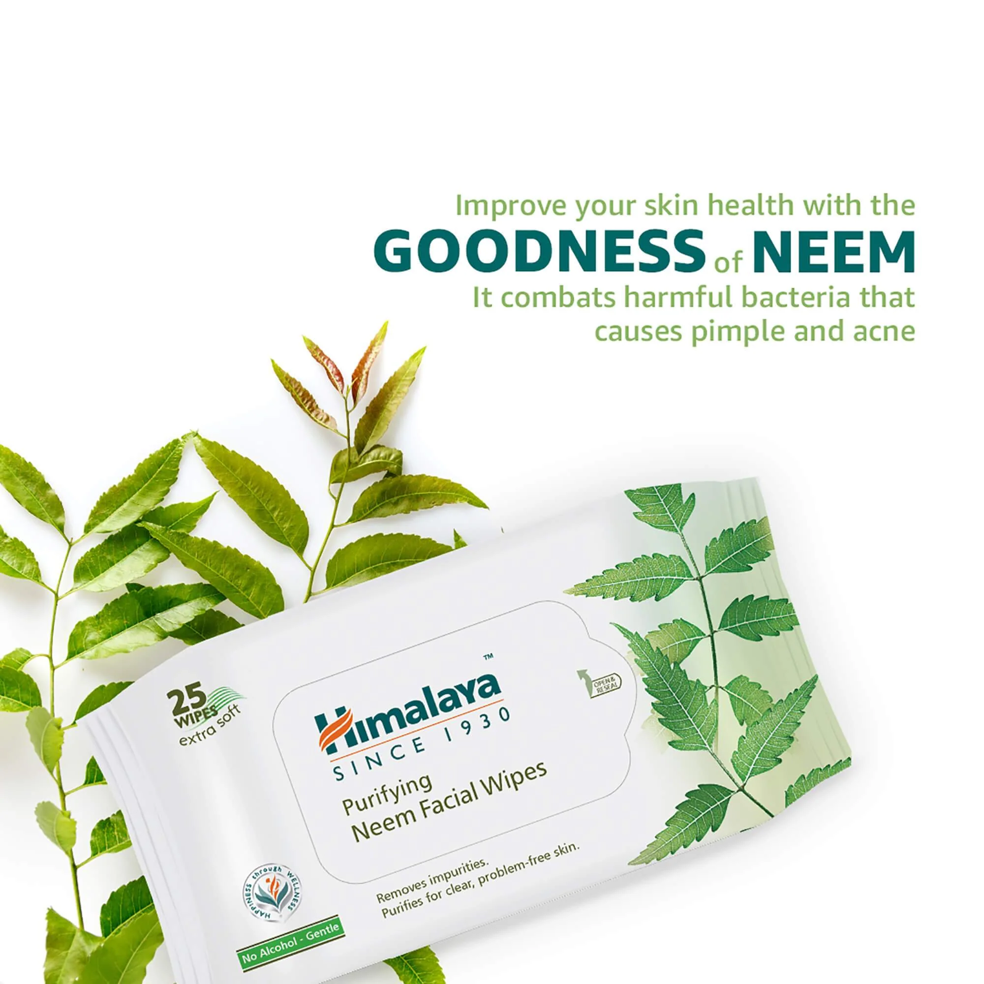Purifying Neem Facial Wipes - Image 6