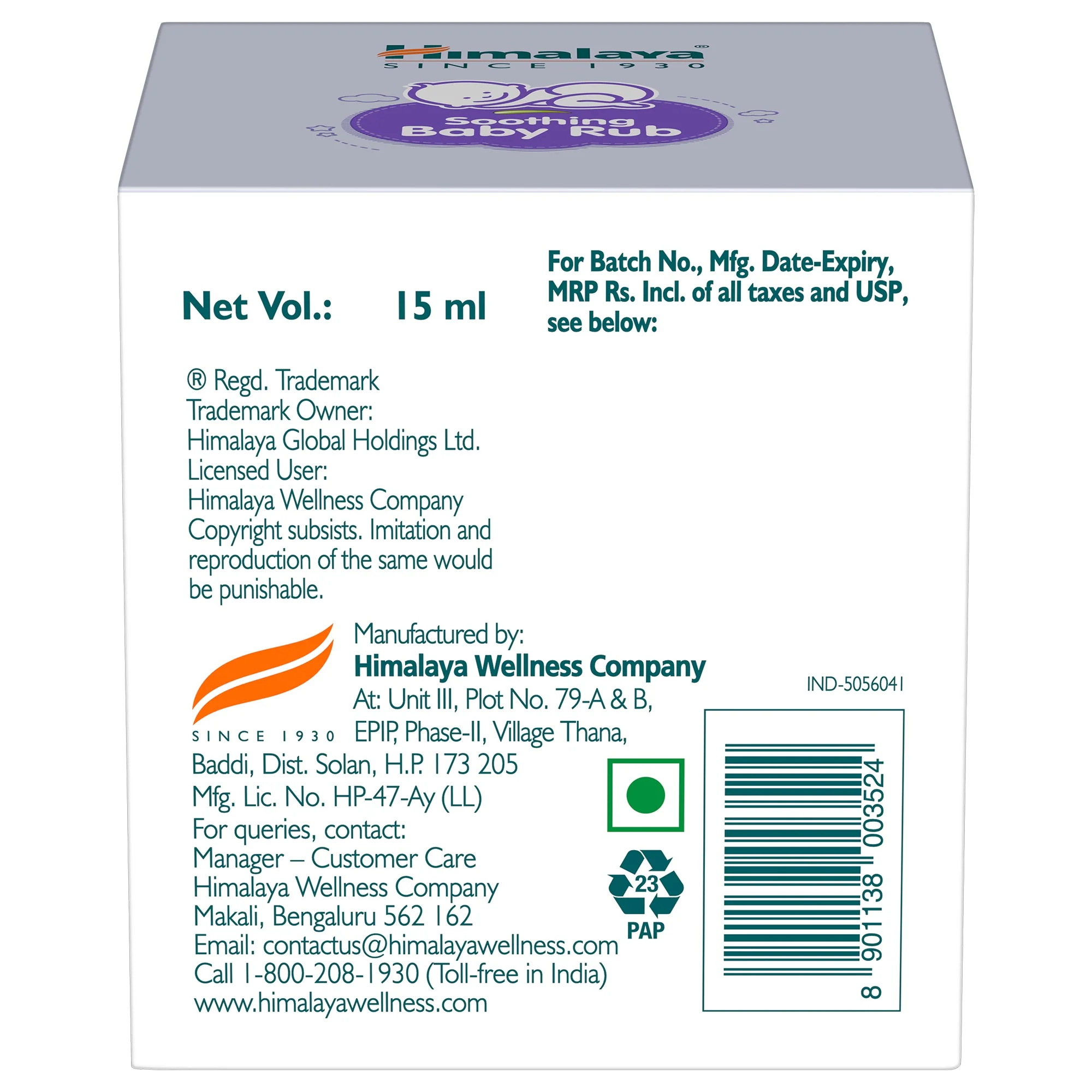 Soothing Baby Rub - Image 7