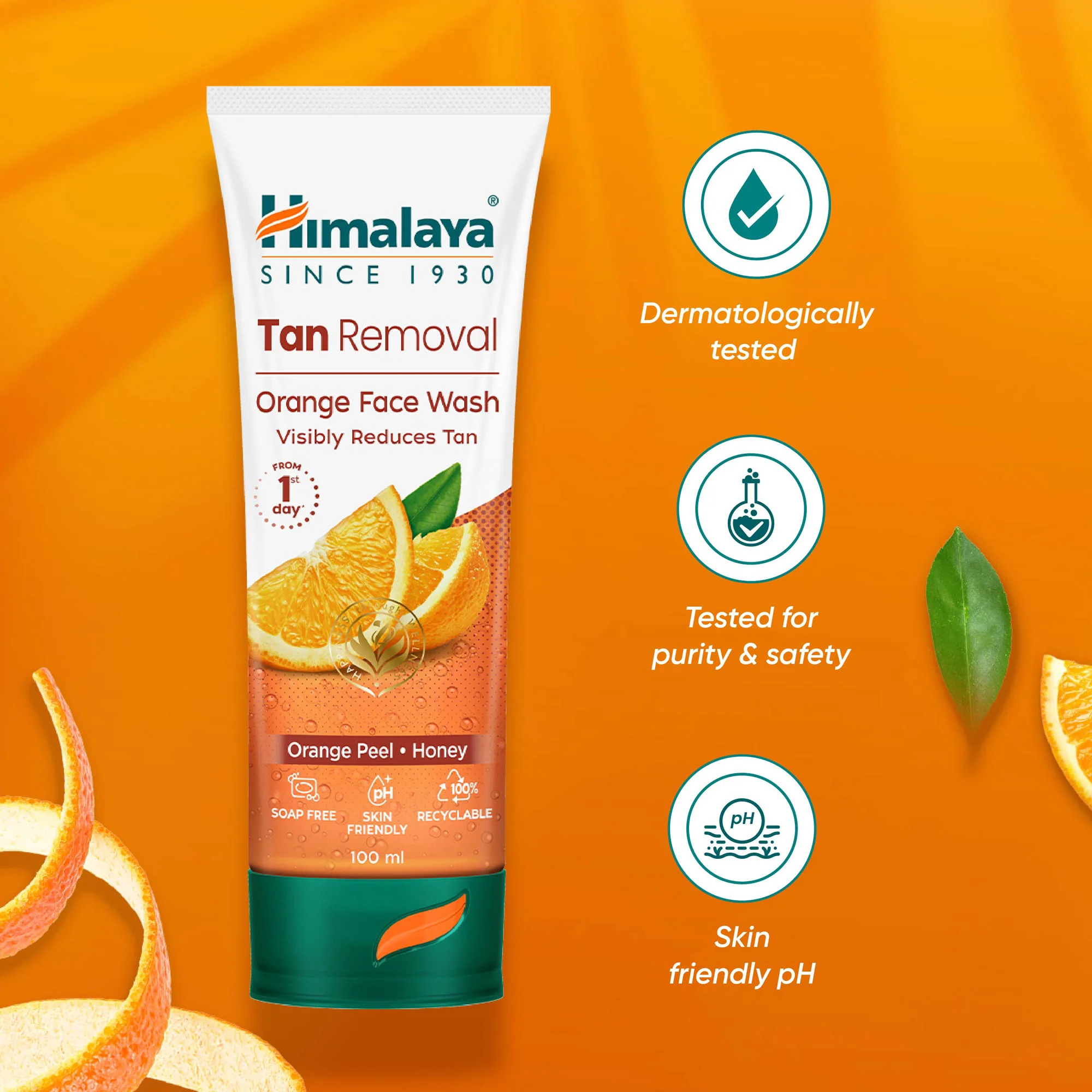 Tan Removal Orange Face Wash - Image 5