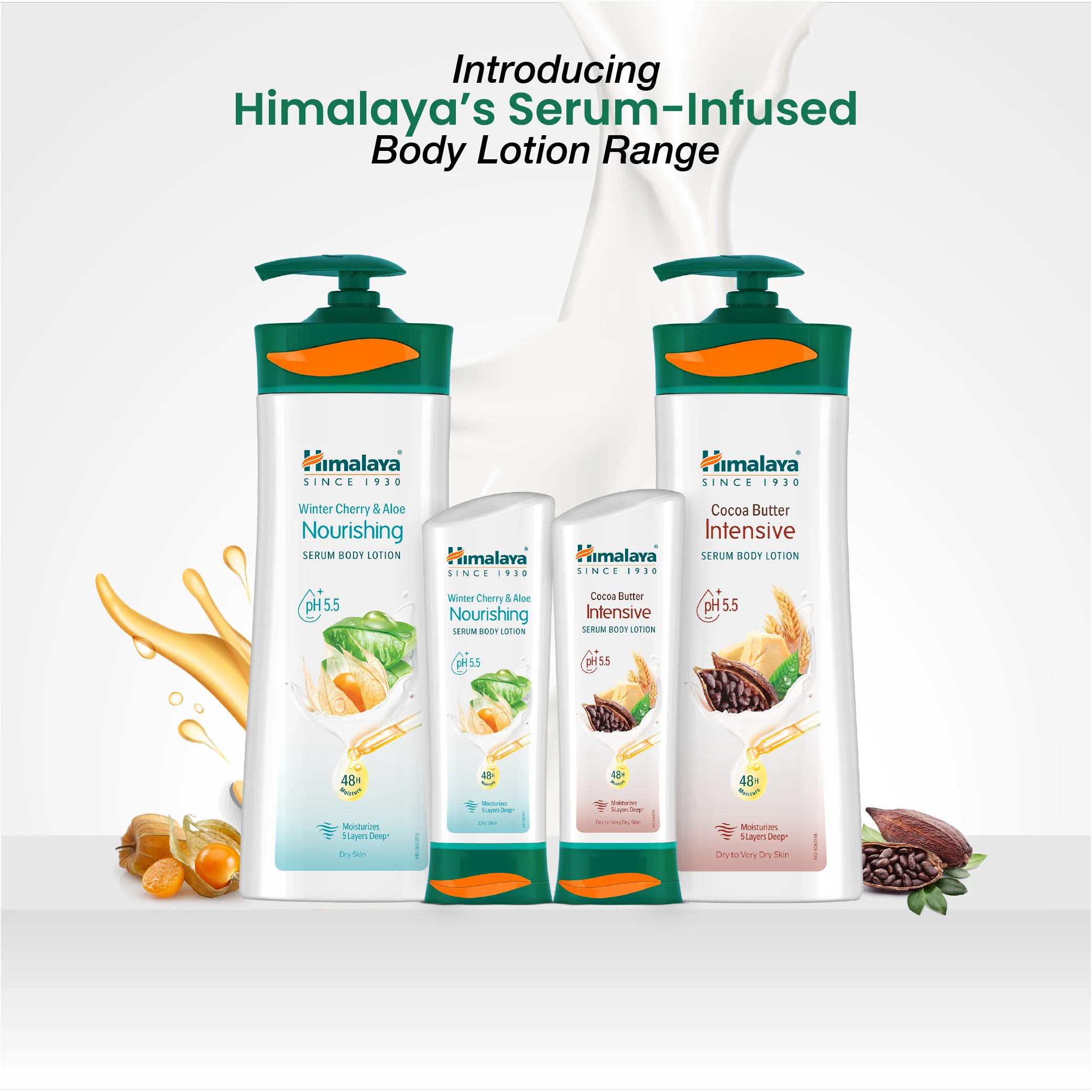 Winter Cherry & Aloe Nourishing Serum Body Lotion - Image 8